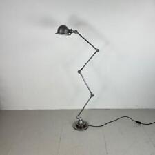 Vintage Industriale Stripped E Lucidato 4 Braccio Jielde Pavimento Lampada #4137