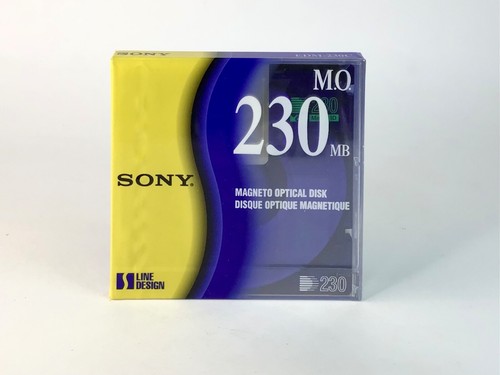Sony magneto optical disk - mo,