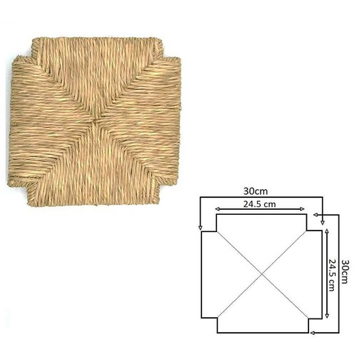 Seduta ricambio paglia - seduta, in