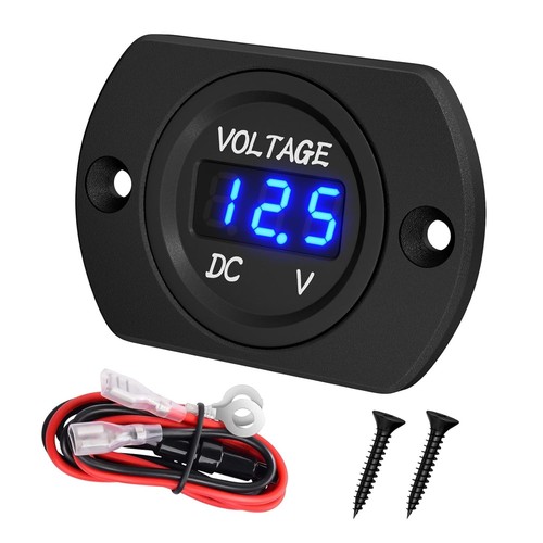 Voltmetro led impermeabile - voltmetro,