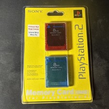 Playstation 2 8MB Memory Cards
