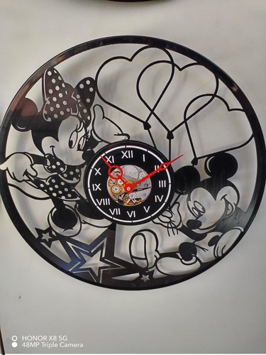 Orologio vinile topolino - vinile, .