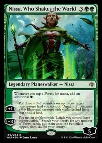 Nissa who shakes - the, world