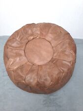 Pouf In Pelle Marocchina