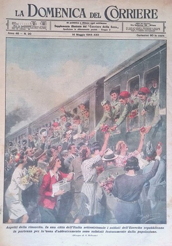 Copertina domenica del - domenica,