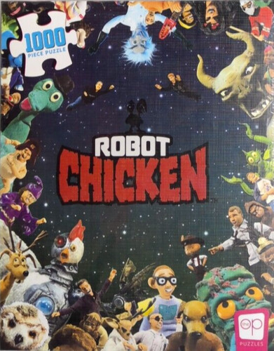 Puzzle robot chicken - chicken, 1000