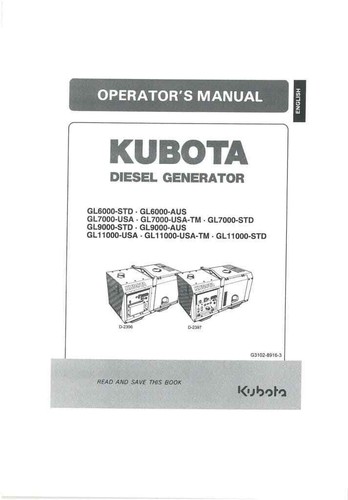 Generatore diesel kubota - generatore,