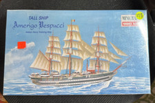 Minicraft Nave Alta Amerigo Vespucci Modellino Marina Militare Italiana Kit Scala 1:350 n. 11304