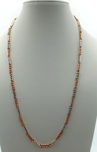 Collana chimento oro rosa e - oro,