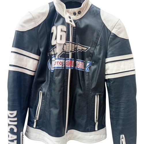 Giacca pelle ducati - in,