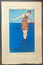 George BARBIER Pochoir Mode