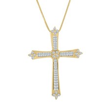 Ciondolo Croce In Argento