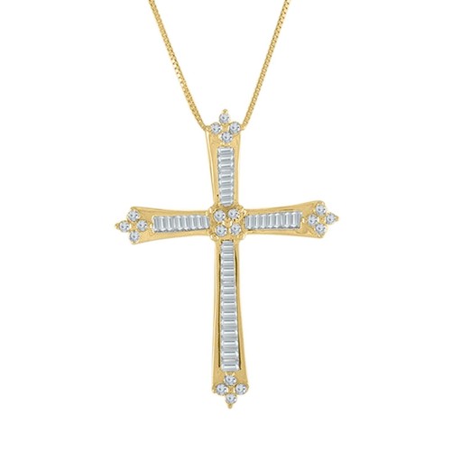 Ciondolo croce argento - croce,
