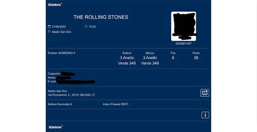 Biglietti rolling stones - biglietti,