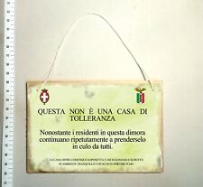 targa casa tolleranza bordello