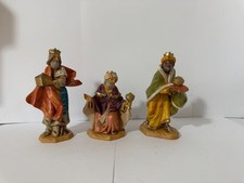 Lotto di 3 statuine presepe -