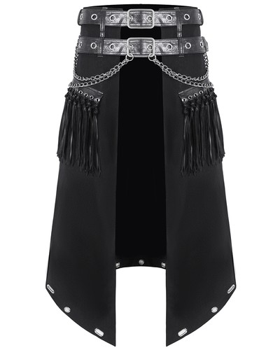 Kilt mezza gonna nappa - , catene