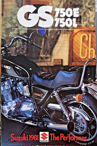 1981 suzuki 750l - suzuki, gs-750e