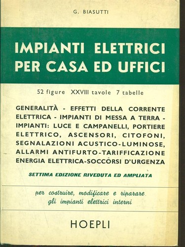 Impianti elettrici per - elettrici, ed