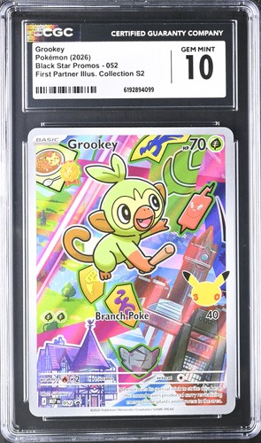 Cgc grookey 052 - cgc,