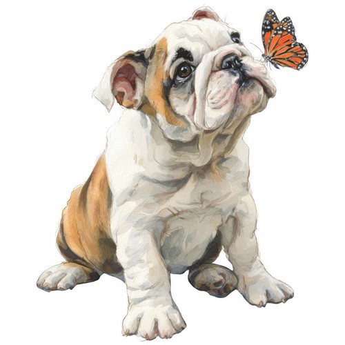 Adesivi bulldog auto - 4,