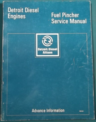 Detroit diesel carburante - diesel, 8.2l