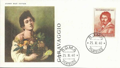 Italia fdc 1960 caravaggio - italia,