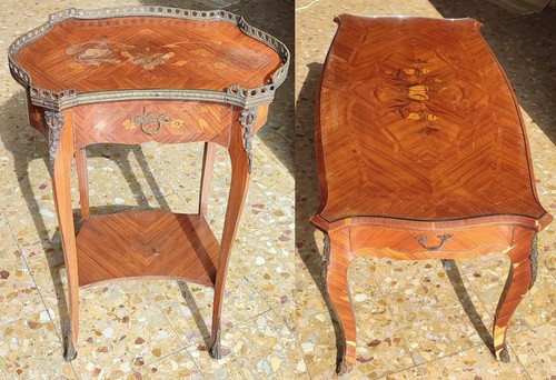 Coppia tavolini salotto luigi - coppia,