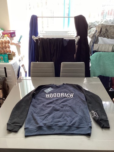 Felpa hoodrich blu - felpa,
