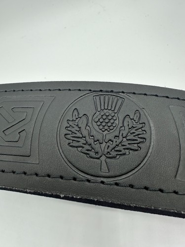 Cintura kilt pelle goffrata - cintura,