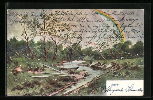 Cartolina artistica fratelli - cartolina,