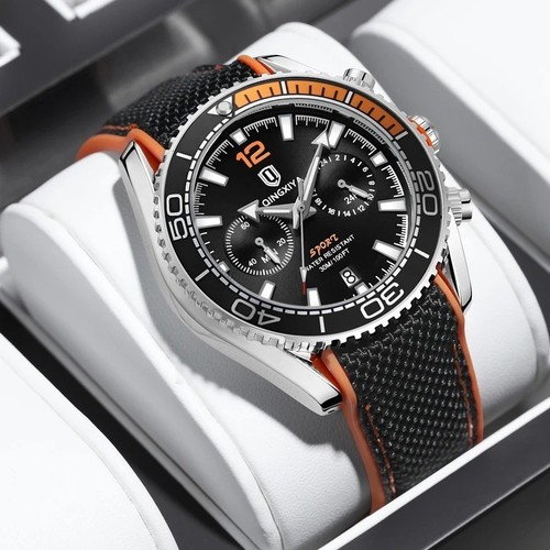 Orologio uomo 44mm qingxiya - orologio,