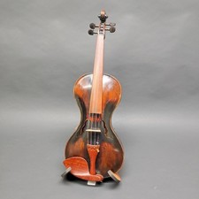 Violino fine 800 misura 4/4 Gusetto da collezione restaurato legno scuro