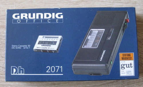 Macchina dettatrice grundig - macchina, dh