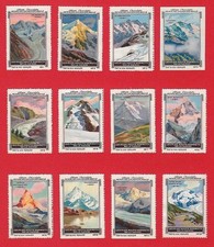 POSTER STAMPS SWISS MOUNTAINS