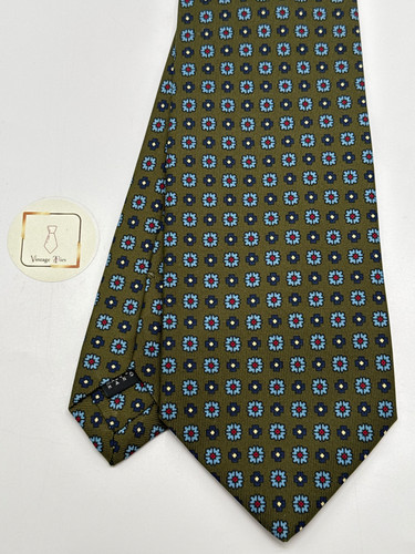 Marinella silk tie green - e.marinella,