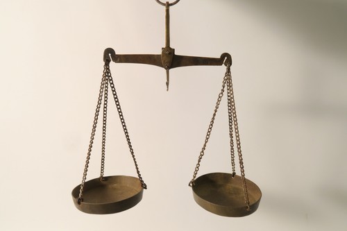Vecchia bilancia barre - vecchia, a