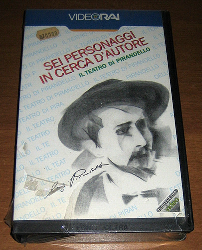 Vhs sei personaggi cerca - personaggi, in