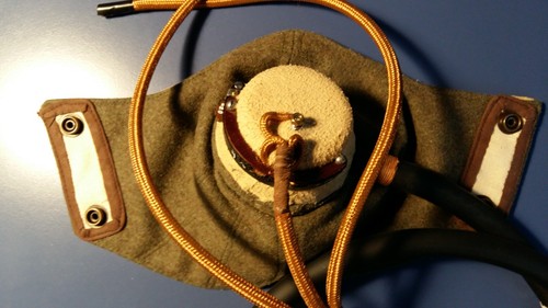 Raf ww2 type oxygen mask - d,