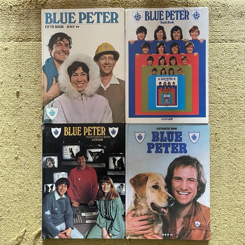 Blue peter bbc annuals - peter, tv
