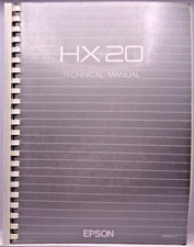 EPSON HX-20 -- MANUALE TECNICO