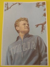 Cartolina Calcio GIAMPIERO BONIPERTI - JUVENTUS- Intrepido 1956
