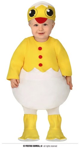 Costume pulcino mesi - pulcino,
