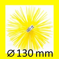 Spazzola pulizia camino 130mm - spazzola,