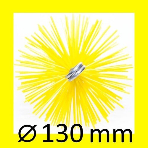 Spazzola pulizia camino 130mm - pulizia,