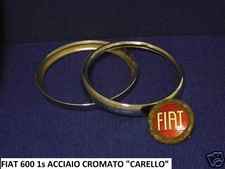 FIAT 600 1s CORNICE FARO ACC. CROMATO "CARELLO" (ACC)