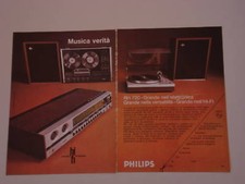 advertising Pubblicità 1972 PHILIPS RH 720
