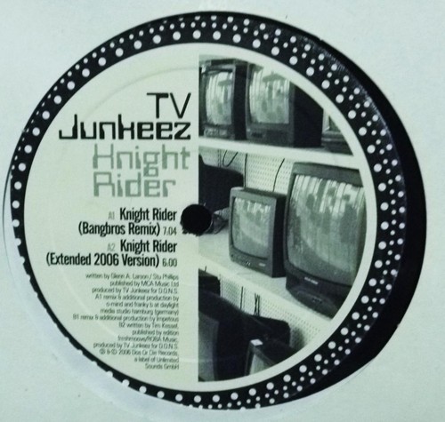 Junkeez knight rider - rider, vinyl