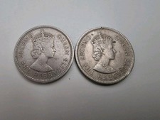 2 Pz HONG KONG GROSSA MONETA 1