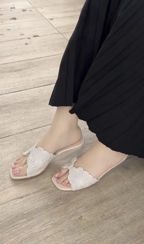 Sandali perle zara - zara, nuovi